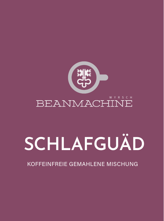 Schlafguäd Kaffee-Etikett