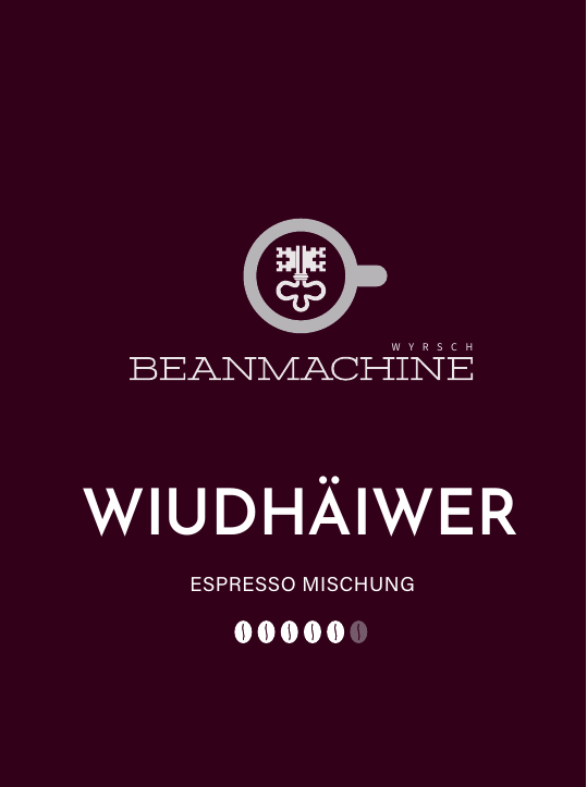 Wiudhäiwer Kaffee-Etikett